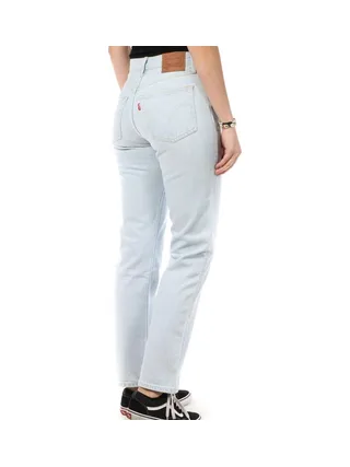 Jean Bleu Droit Femme Levi's 501 2