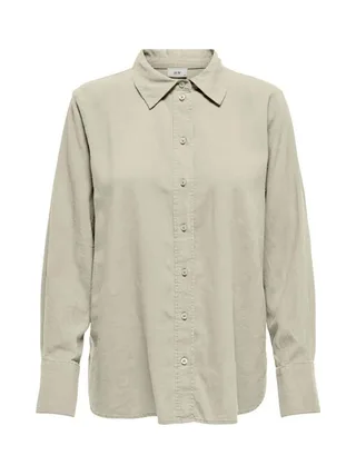 Chemise Beige Femme JDY Linen 1