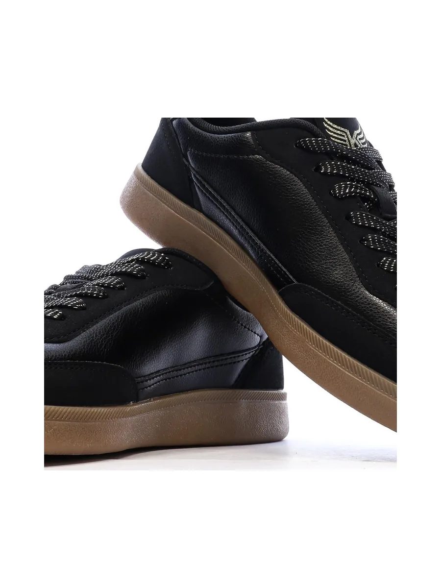 Baskets Noir Femme Kaporal Seven 8