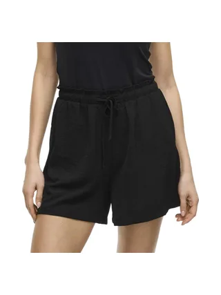 Short Noir Femme Vila Josa Hw 1