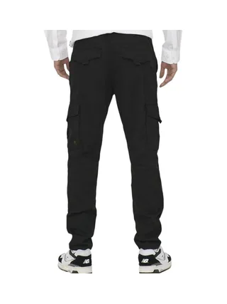 Pantalon Cargo Noir Homme Only & Sons Dean 2