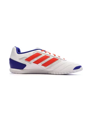 Chaussures de Futsal Blanches/Rouges/Bleu Homme Adidas Super Sala 2 2