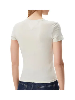 T-shirt Beige Femme Tommy Hilfiger Tjw 2