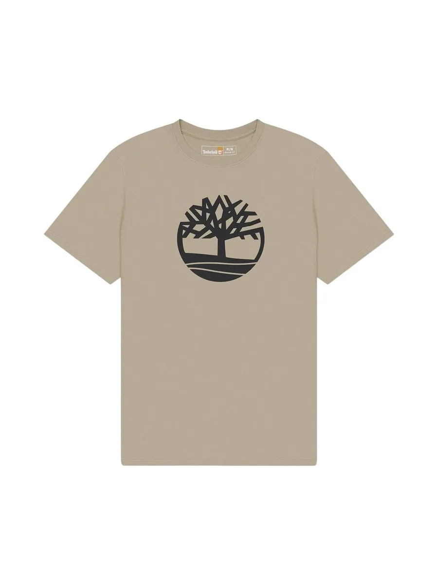 T-Shirt Beige Homme Timberland Sleeve 1 2