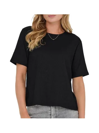 T-Shirt Noir Femme JDY Debbie 1