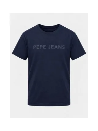 T-shirt imprimé grand logo Jefferson PM5010702 de PEPE JEANS 3