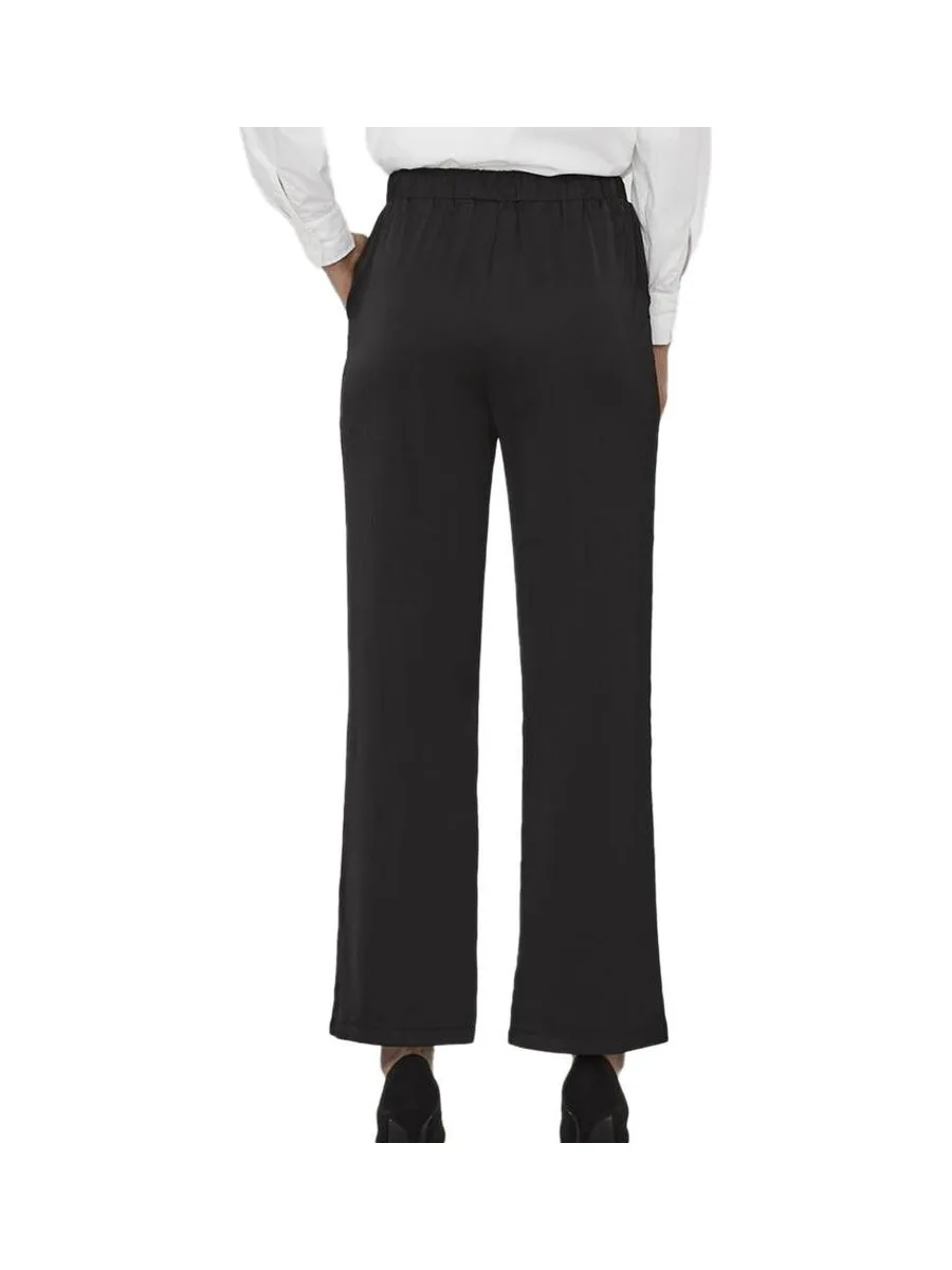 Pantalon fluide Noir Femme Vero Moda Trousers 3