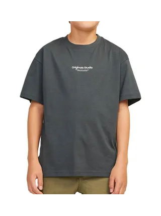 T-shirt Gris Garçon Jack & Jones Orvesterbro 1