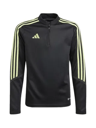Veste Zippée Noir/Jaune Garçon Adidas Tiro23 1