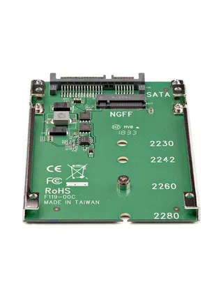 M.2 NGFF SSD to SATA Adapter Converter 2