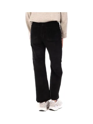 Pantalon en Velours Noir Femme Oraije Pedro 2