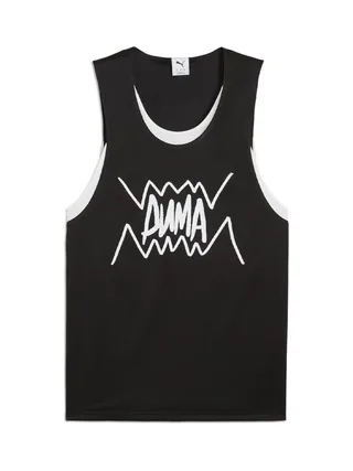 Débardeur de Basketball Noir Homme Puma Jaws Core Tank 1