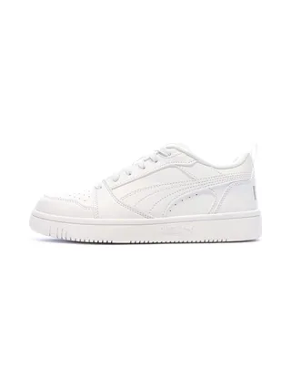Baskets Blanches Mixte Puma Rebound V6 1