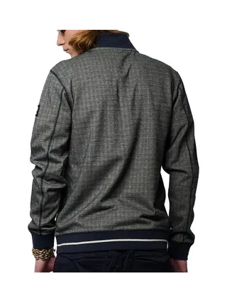 Blouson Marine à Carreaux Homme Kaporal LENZOE25 2