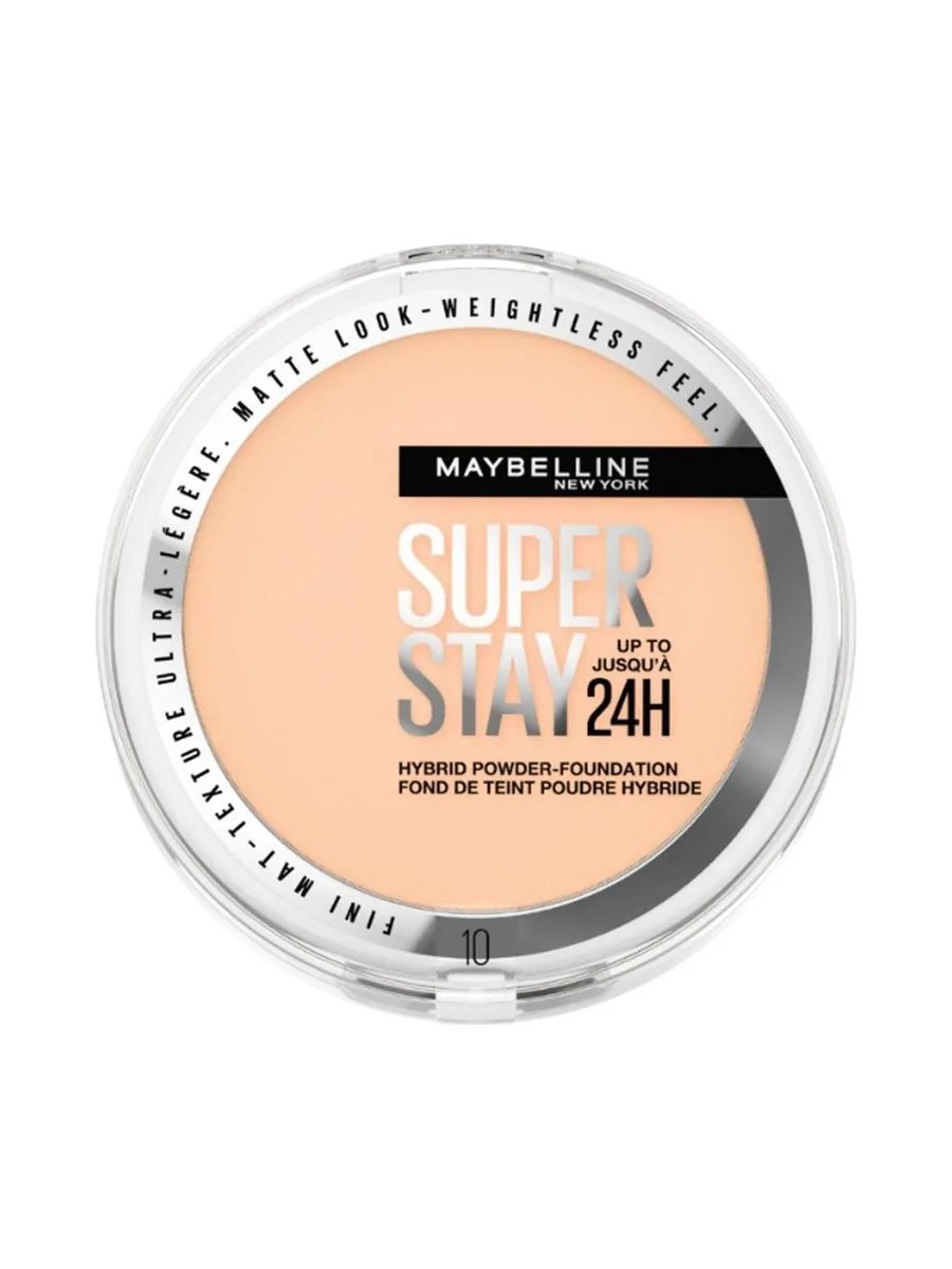Fond de teint poudre hybride Gemey Maybelline SuperStay 24H 10 2