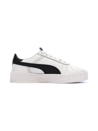 Baskets Blanc/Noir Femme Puma Carina 3.0 Luxe 2