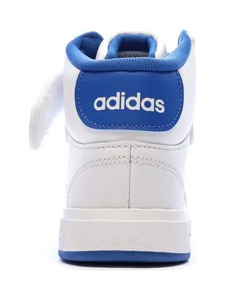 Baskets Blanche/Bleu Garçon Adidas Grand Court Mid K 3