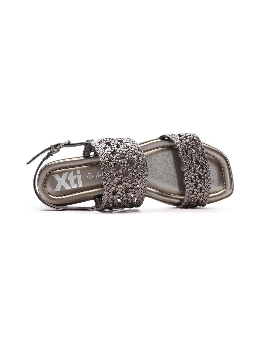 Sandales Argenté Femme Xti Plomb 5