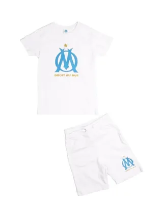 Ensemble Blanc Garçon Olympique de Marseille G23021 1