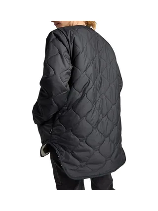 Blouson Noir Femme Converse Malden Liner 2