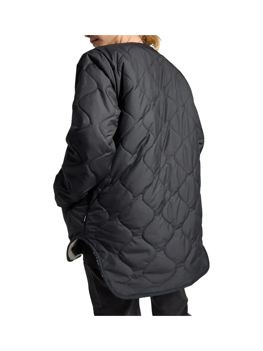 Blouson Noir Femme Converse Malden Liner 2