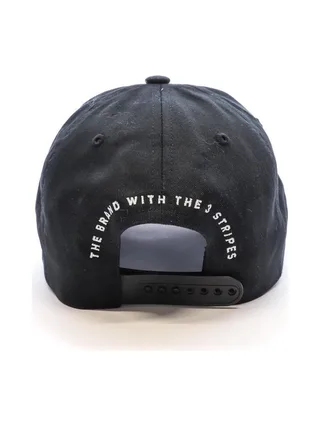 Casquette Noire Homme Adidas Wording 3