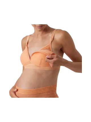 Soutien Gorge D'allaitement Orange Femme Mamalicious New Lace 3