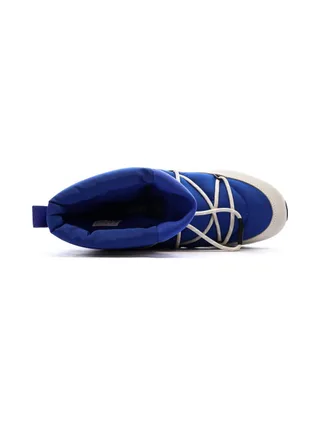 Moon Boot Bleu/Blanc/Noir Garçon Adidas High 4