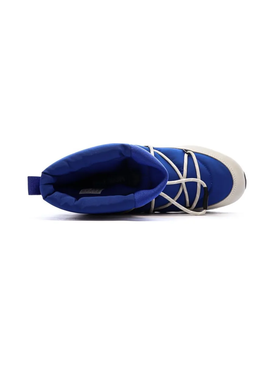 Moon Boot Bleu/Blanc/Noir Garçon Adidas High 4