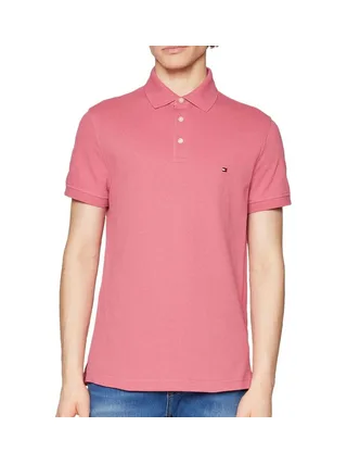 Polo Vieux Rose Homme Tommy Hilfiger 1985 Regular 1