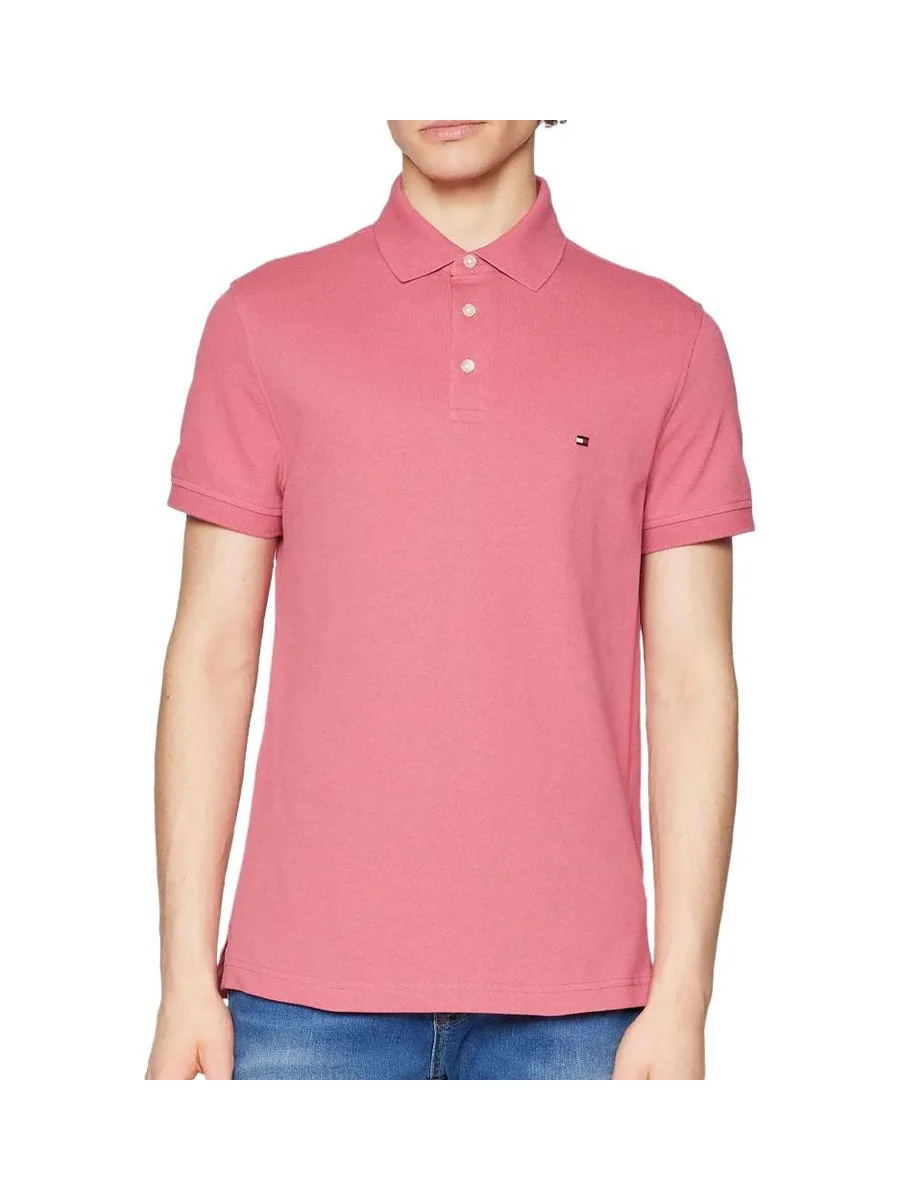 Polo Vieux Rose Homme Tommy Hilfiger 1985 Regular 2