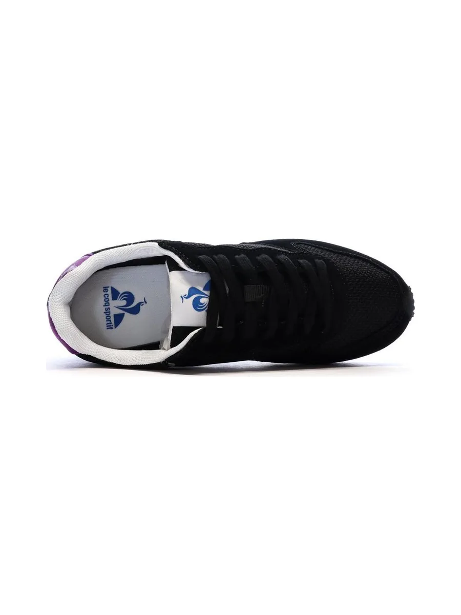 Baskets Noires Femme Le Coq Sportif Alpha 4