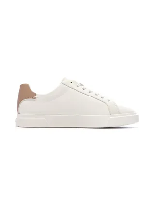 Baskets Blanc/Rose Femme Calvin Klein Jeans Low Pro Cups 2
