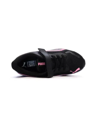 Baskets Noir/Rose Mixte Puma Pounce Lite Ac+ Ps 4