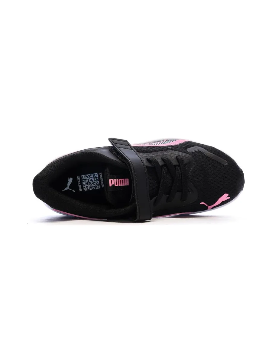 Baskets Noir/Rose Mixte Puma Pounce Lite Ac+ Ps 5
