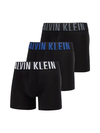X3 Boxers Noir Homme Calvin Klein Jean Brief 1