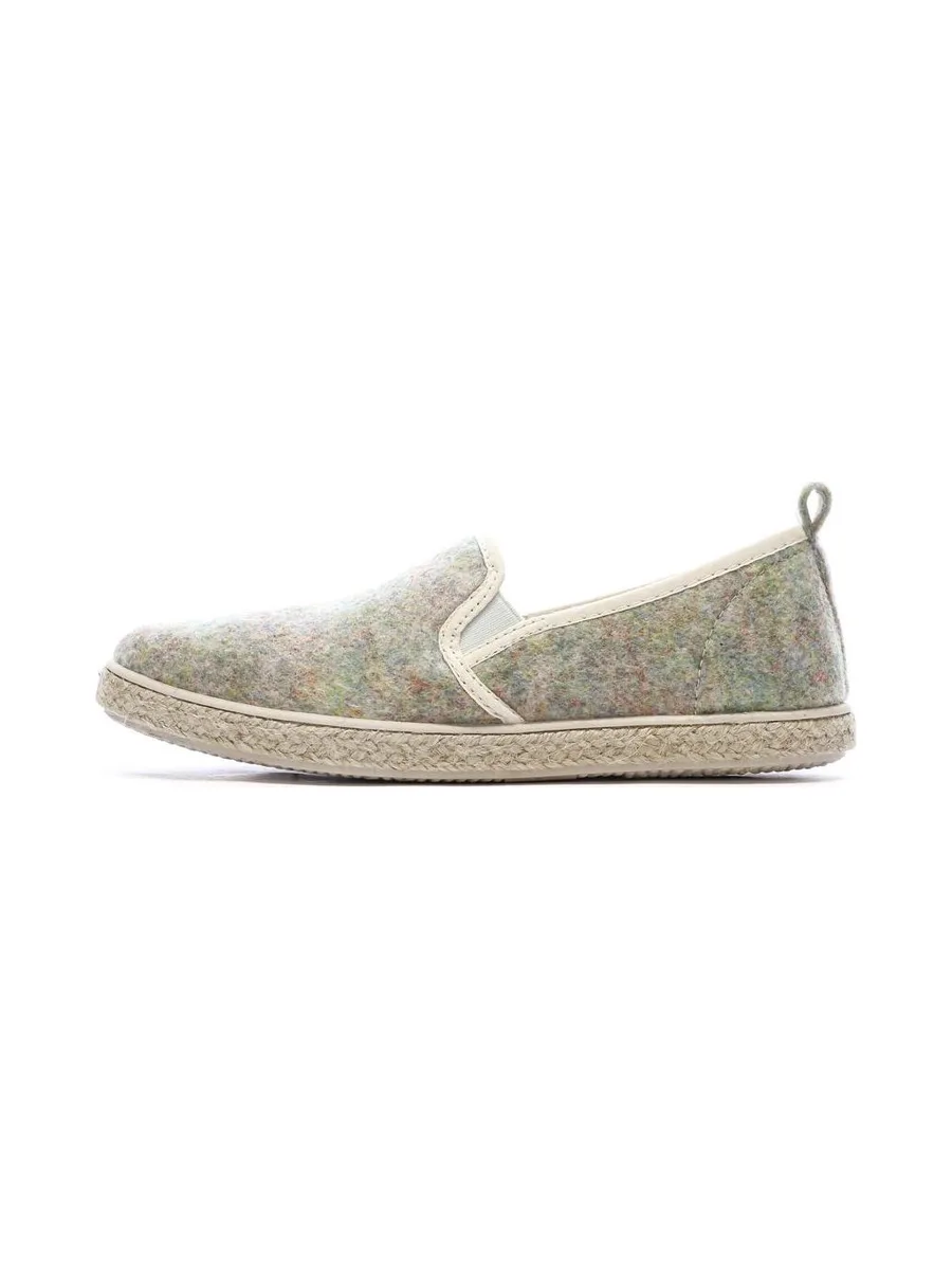 Espadrilles Vertes/Grises Fille Pare Gabia Andu 2