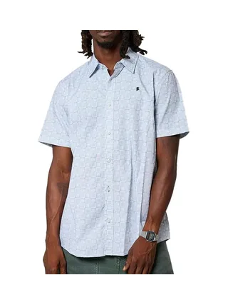 Chemise Bleu à Motifs Homme Kaporal KALASH 1