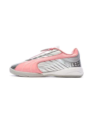 Baskets Argent/Rose Fille Puma V-s2 Goalgetter 1