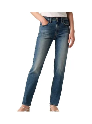 Jean 724 Bleu Classique Femme Levi's High Rise Straight 18883 1