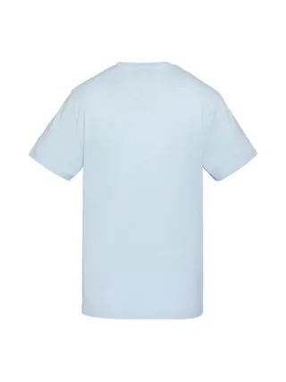 T-shirt Bleu Clair Homme Schott TSCREW 2