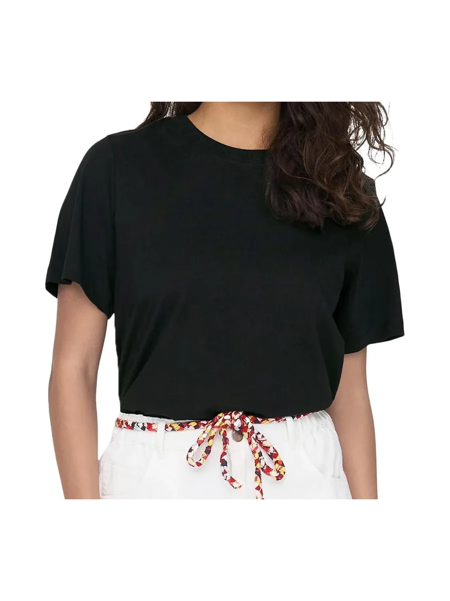 T-shirt Noir Femme JDY Pisa 2