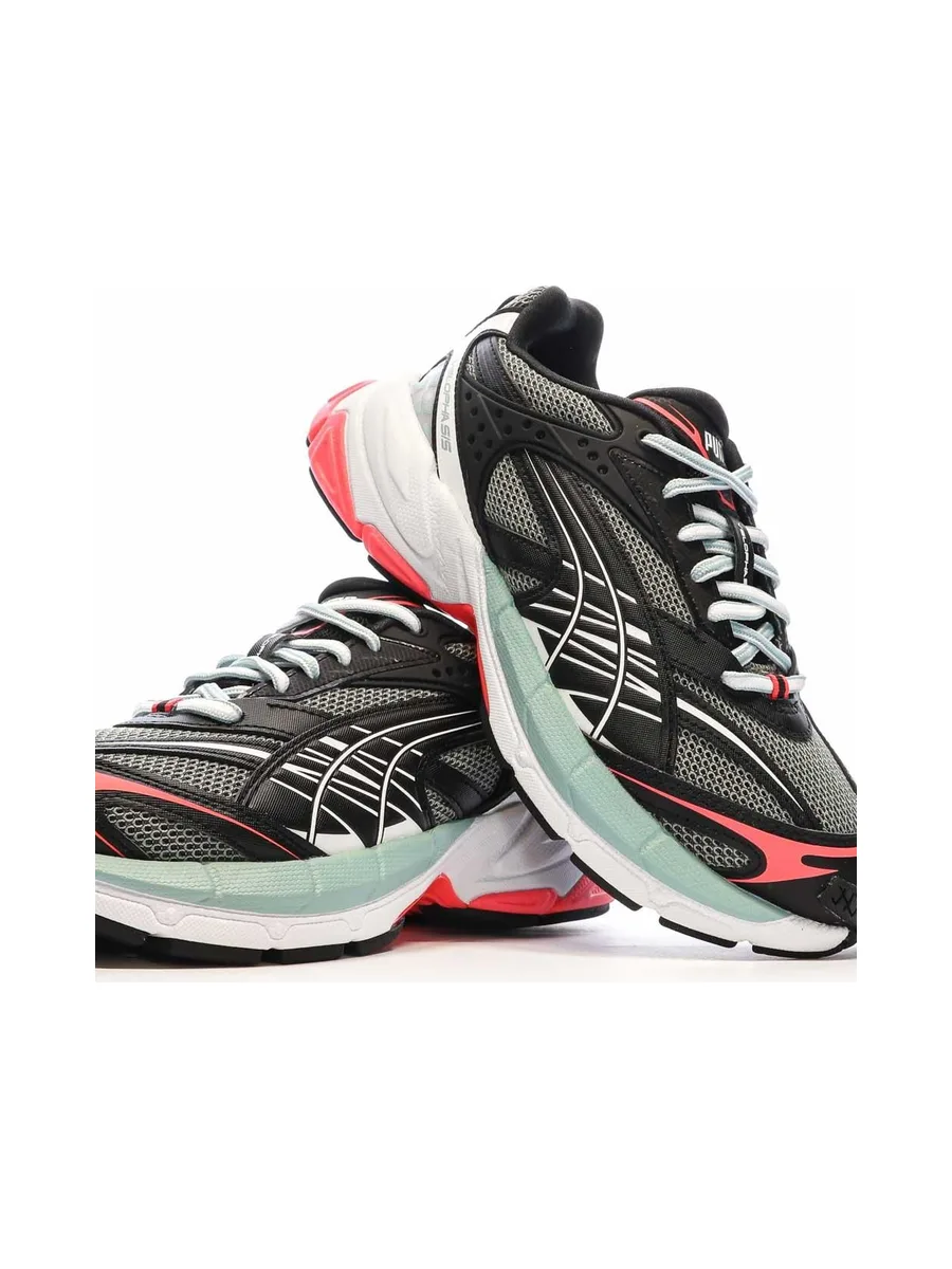 Baskets Noires/Blanc/Rouge Homme Puma Velophasis 8