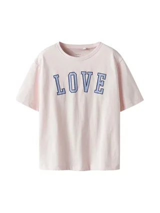T-Shirt Rose Fille Name it Frinda 1