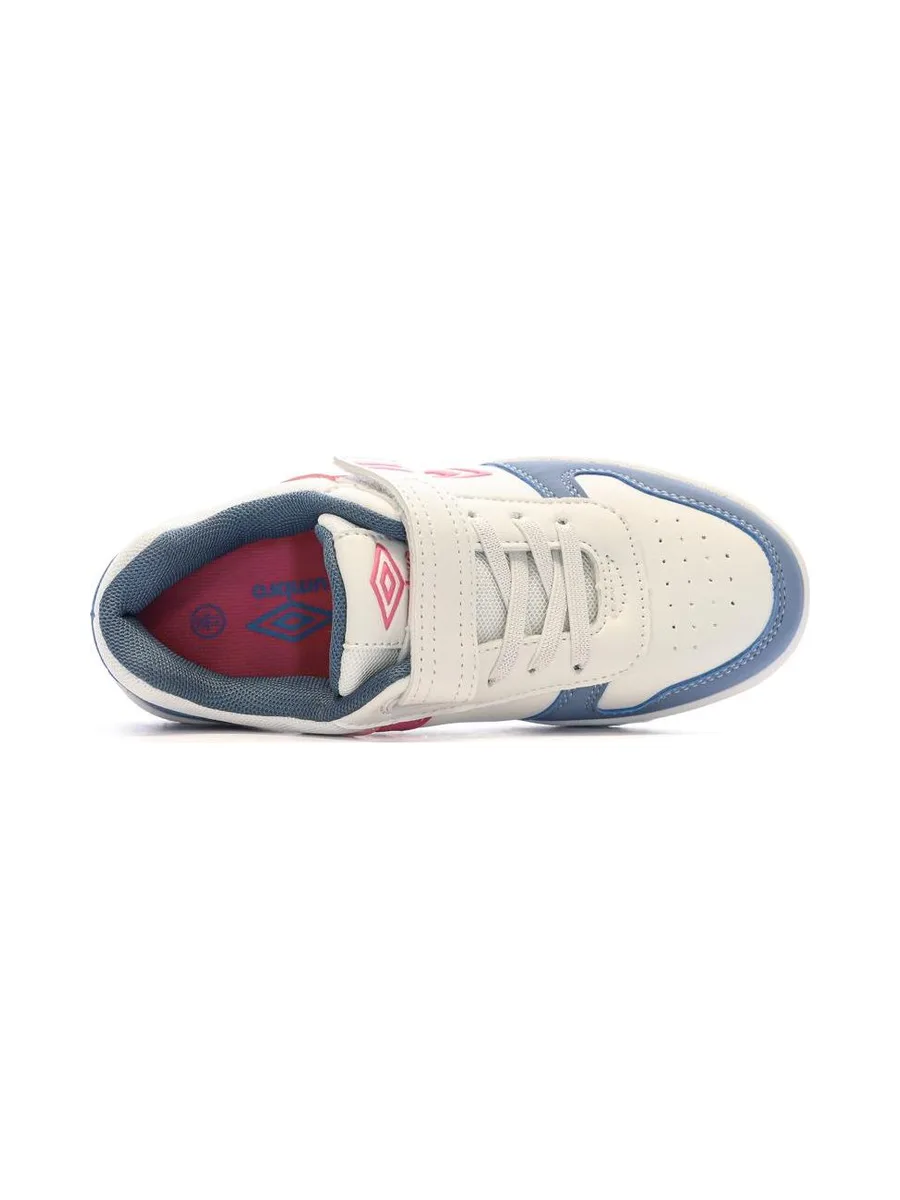 Baskets Blanches/Bleu/Rose Fille Umbro Ovida 5