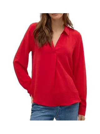 Blouse Rouge Femme Vero Moda Malva 1