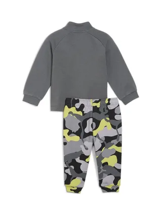 Survêtement Gris/Vert Garçon Puma Camo Aop 2