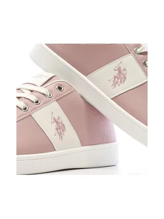 Baskets Roses/Blanches Femme US Polo ASSN For Everyday 7