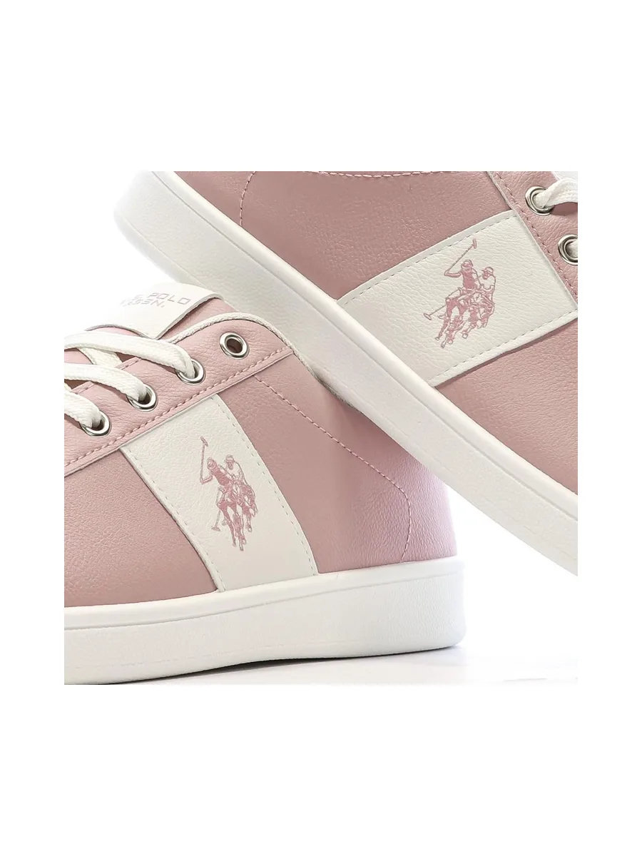 Baskets Roses/Blanches Femme US Polo ASSN For Everyday 8