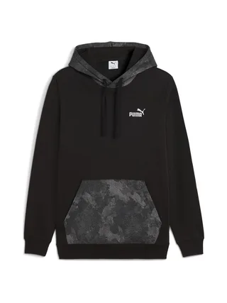 Sweat Noir Homme Puma Camo 1